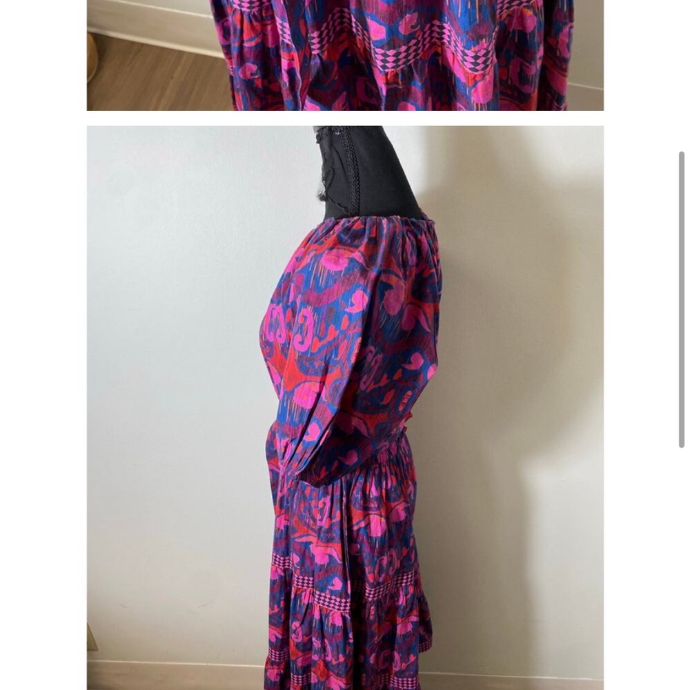 Oliphant Dress Batike Print Sz S - Picture 4 of 5